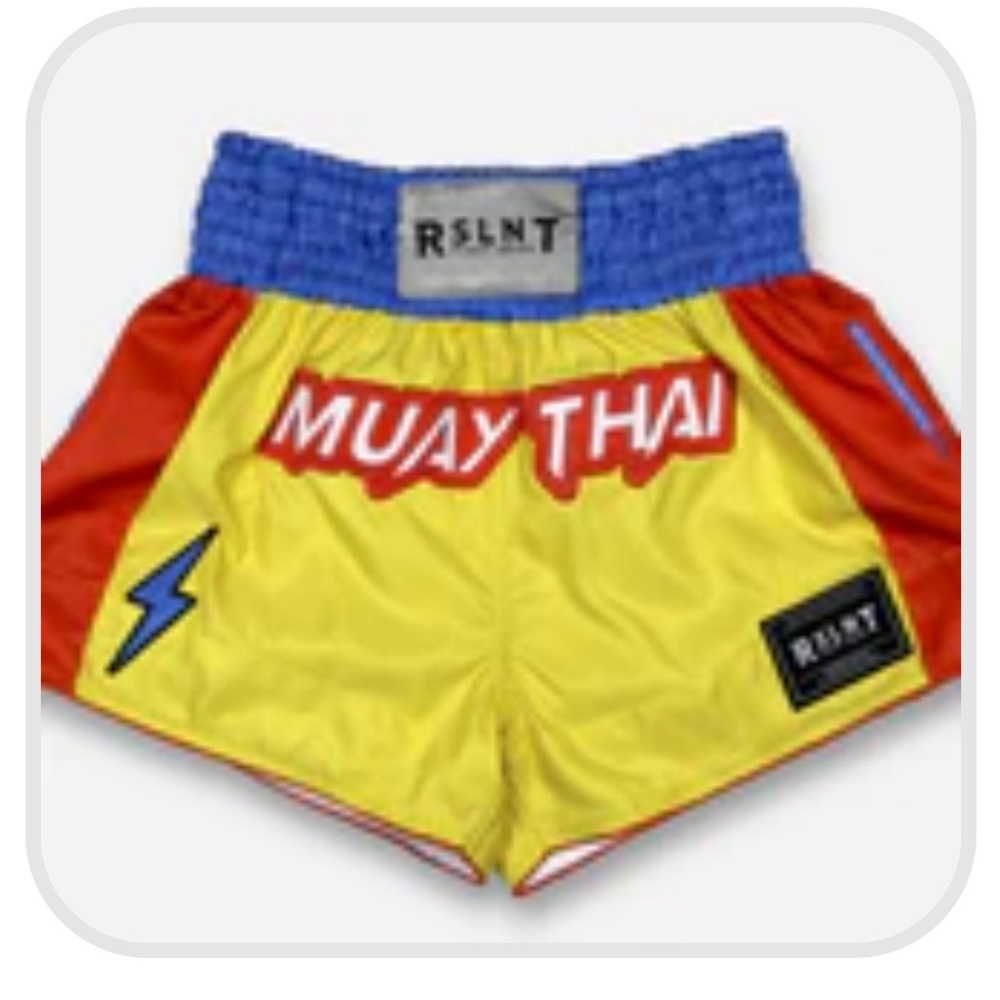 RSLNT brand Muay Thai shorts Adult Small